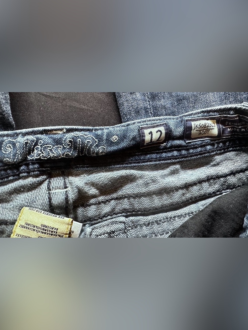 #D-13 MISS ME Girls Bootcut Jeans - Picture 5 of 8